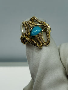 Turquoise Symmetrical ring