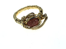Load image into Gallery viewer, Rhodochrosite Free Flow Ring