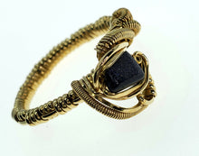 Load image into Gallery viewer, Blue Goldstone Large Ring