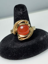 Load image into Gallery viewer, Carnelian Classy Ring