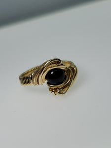 Black Onyx Classy Ring