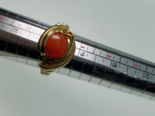 Load image into Gallery viewer, Large Asymmetrical Carnelian Ring