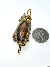 Load image into Gallery viewer, Double-bailed Labradorite mini