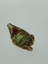 Load image into Gallery viewer, Coil-less Labradorite &amp; Carnelian Flow