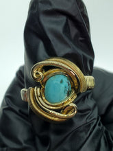 Load image into Gallery viewer, Large Turquoise Ring