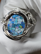 Load image into Gallery viewer, Mosaic Opal Statement Ring